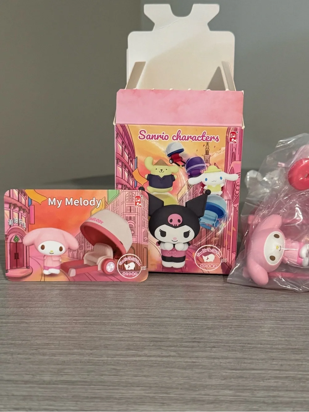Sanrio My Melody Pink Mini Figure & Accessory Set